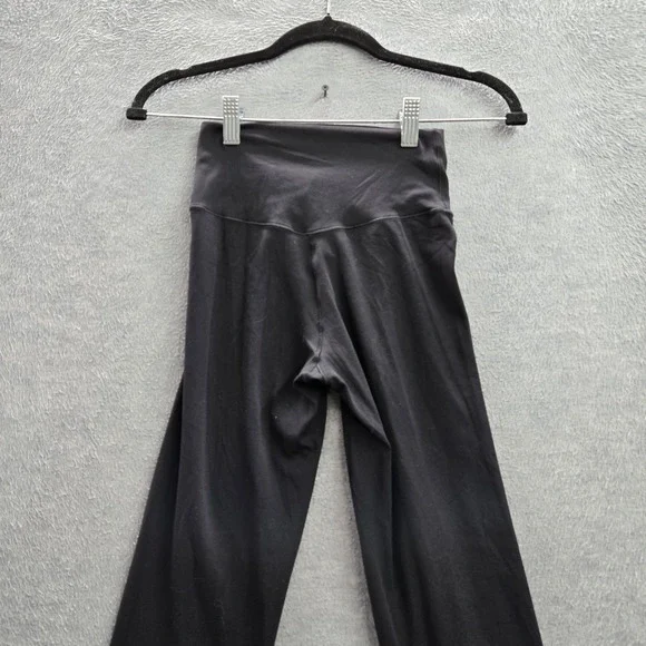 OFFLINE By Aerie Women Activewear Pants S/P Black Elastane Nylon Flared Real Me - Picture 12 of 12